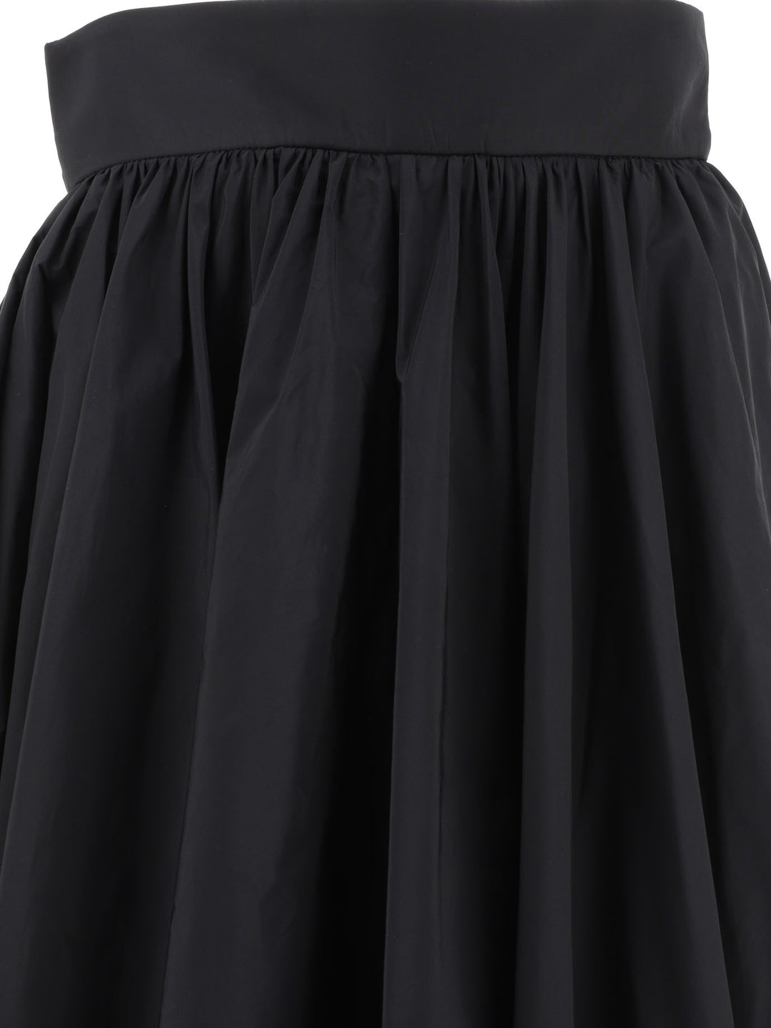 Skirt With Waistband Skirts Black