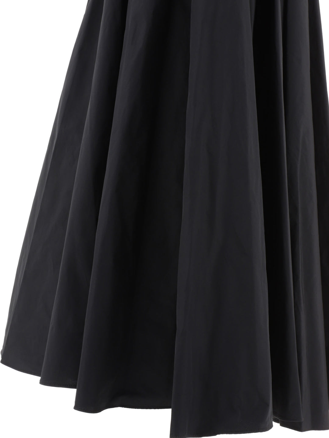 Skirt With Waistband Skirts Black