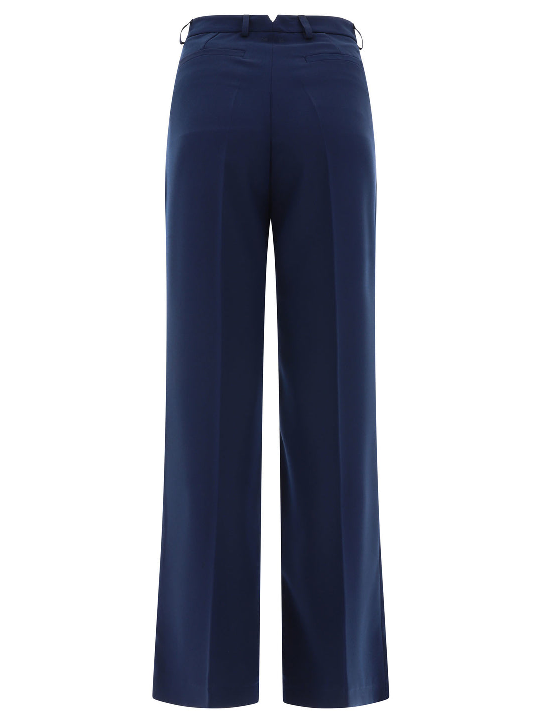 Tailored  With Pressed Crease Trousers Blue