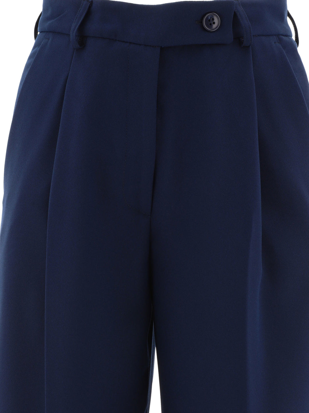 Tailored  With Pressed Crease Trousers Blue