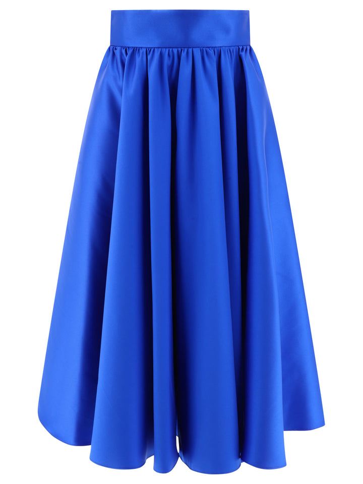 Skirt With Bandeau At The Waist Skirts Blue