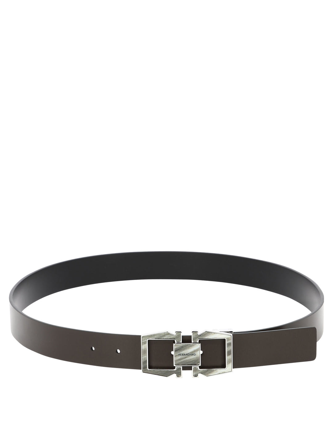 Gancini Belts Brown