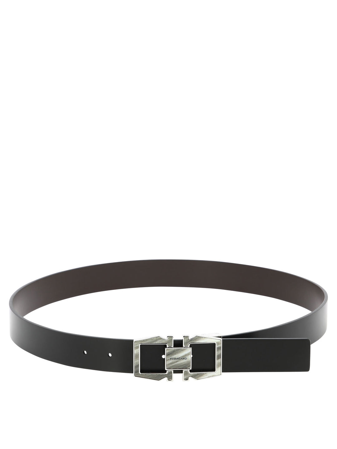 Gancini Belts Brown