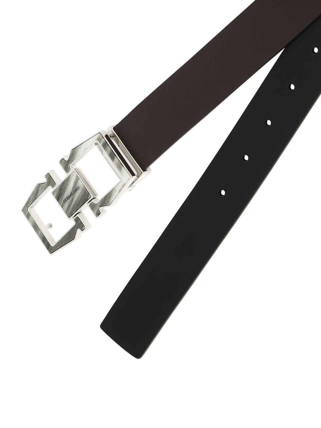 Gancini Belts Brown