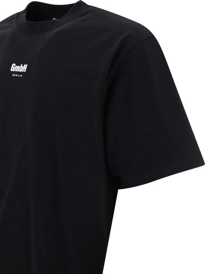 T-Shirt With Logo Print T-Shirts Black