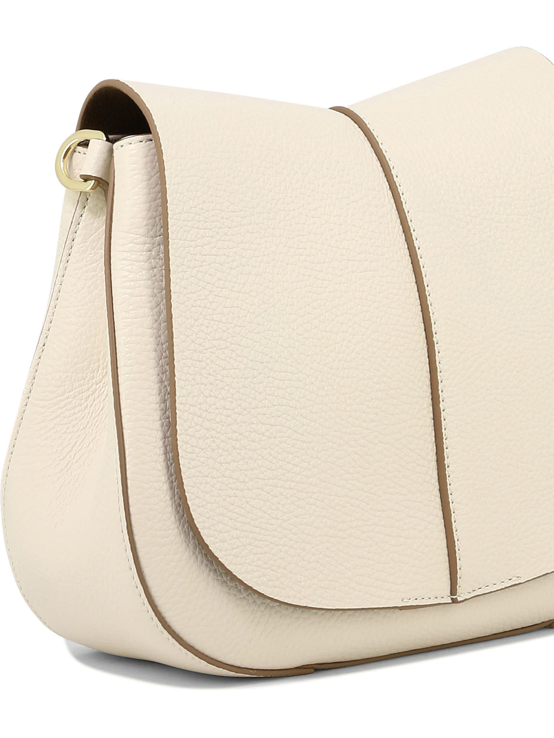 Helena Round Crossbody Bags White