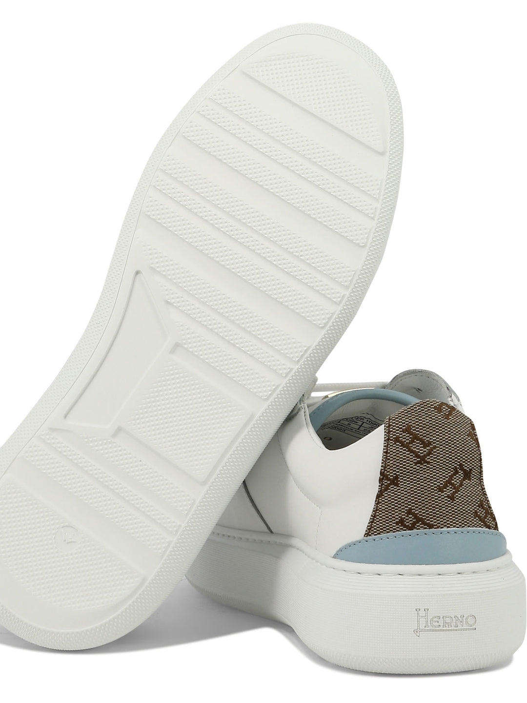 Sneakers With Monogram Sneakers & Slip-On White