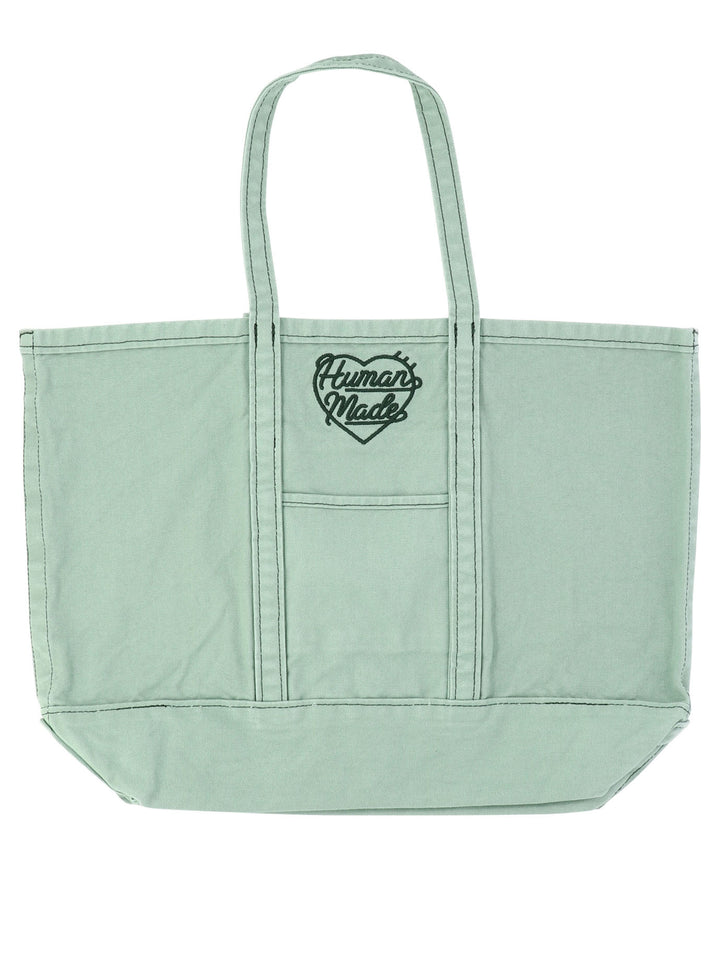 Garment Dyed Tote Bag Shoulder Bags Green