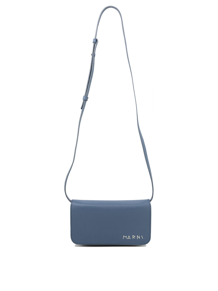 Crossbody Bag With Mending Crossbody Bags Light Blue