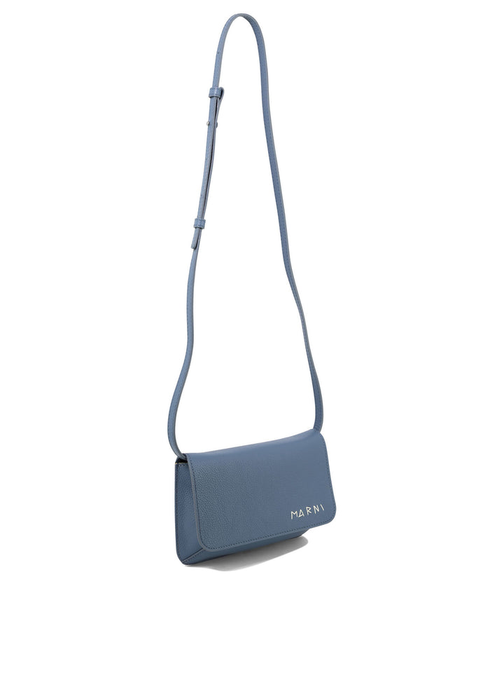 Crossbody Bag With Mending Crossbody Bags Light Blue