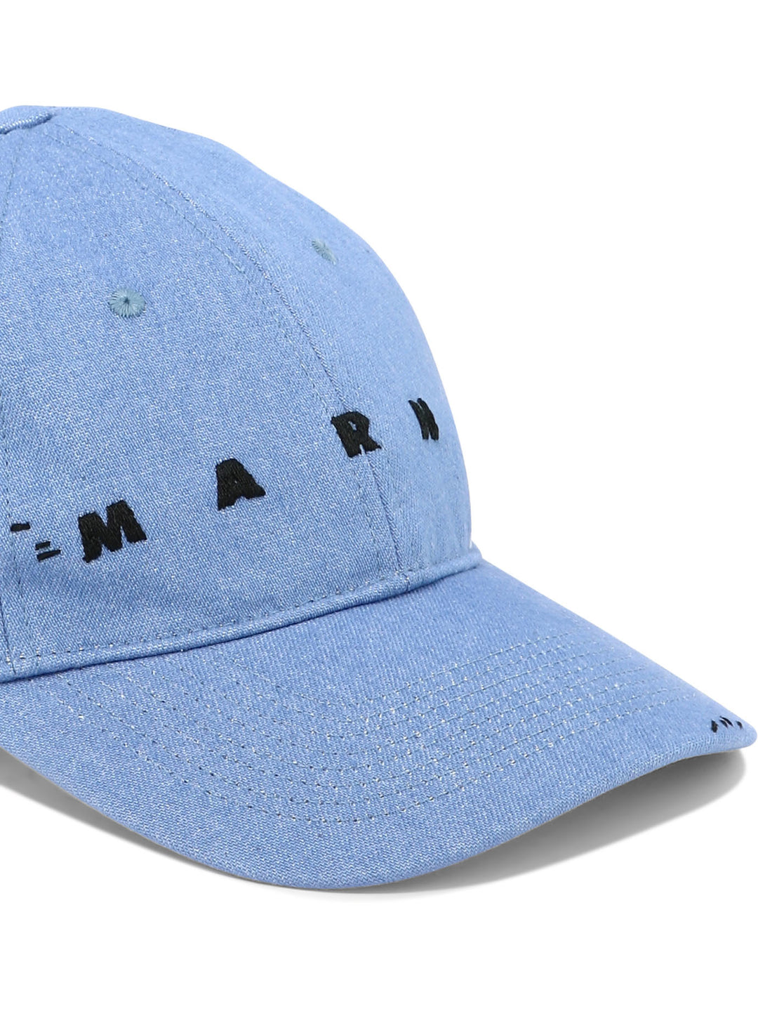 Embroidered Cap Hats Light Blue