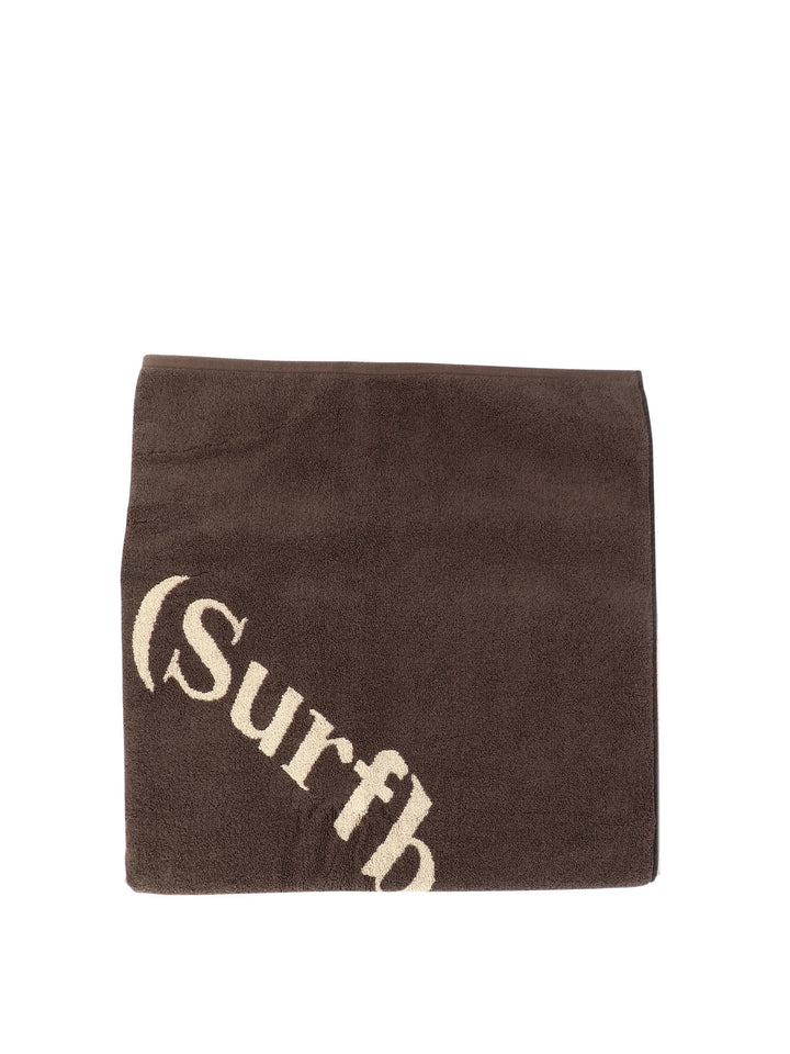 Logo Towel Textiles Brown