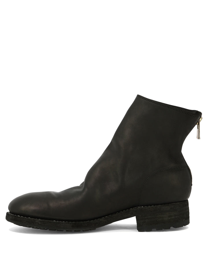 Undercover X Guidi Ankle Boots Black