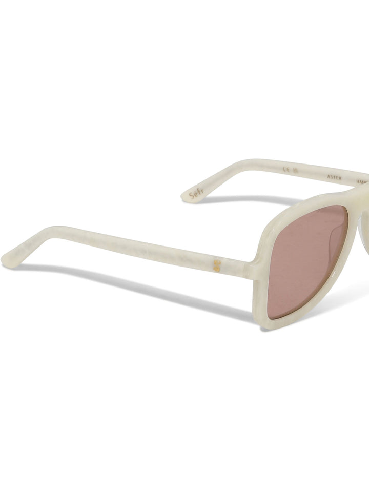 Aster Sunglasses White