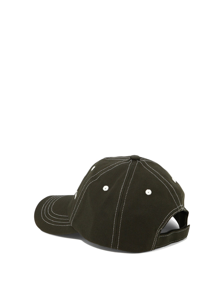 Embroidered Cap Hats Brown