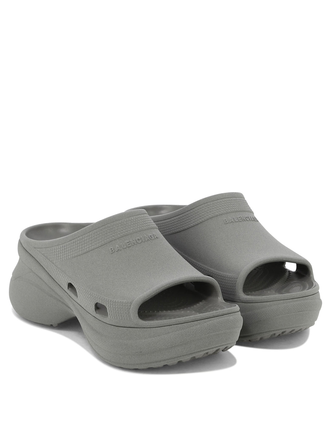 Pool Crocs Sandals Grey