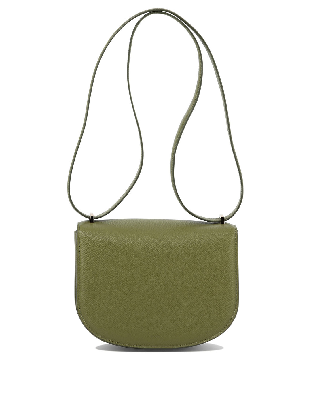 Buckle Saddle Crossbody Bags Green