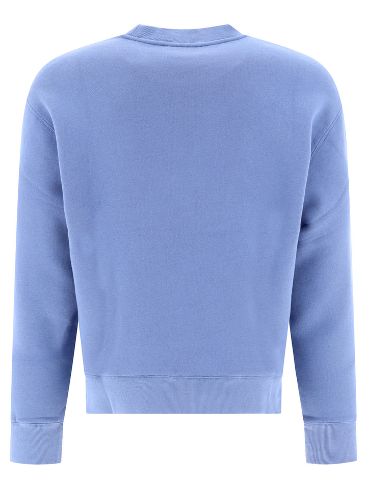 Tonal Fox Sweatshirts Light Blue