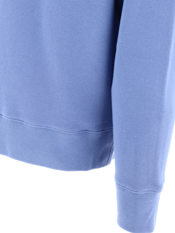 Tonal Fox Sweatshirts Light Blue