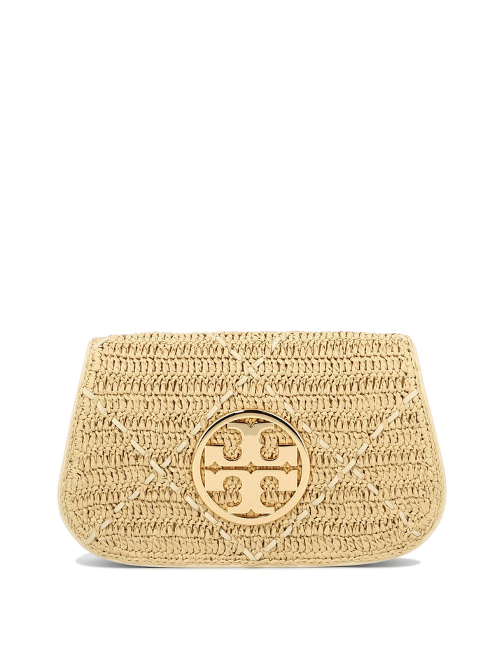 Reva Clutches Beige