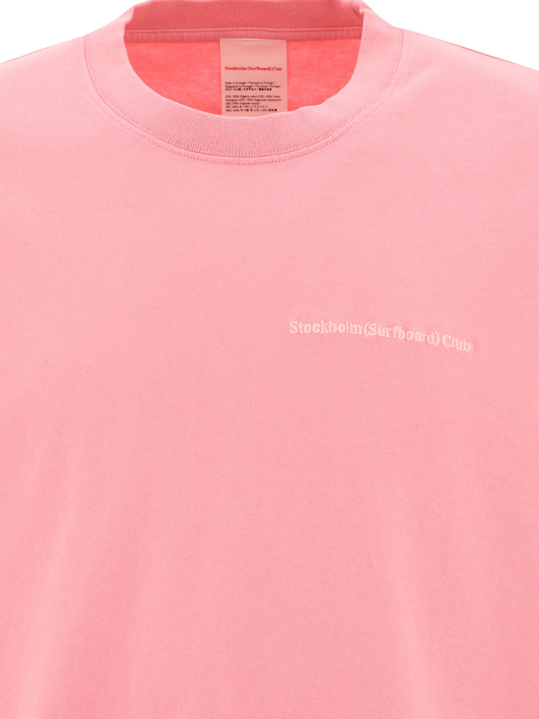 T-Shirt With Logo T-Shirts Pink