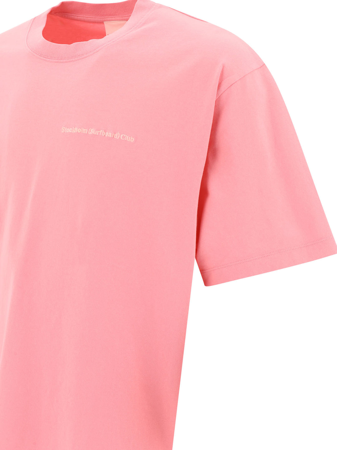 T-Shirt With Logo T-Shirts Pink