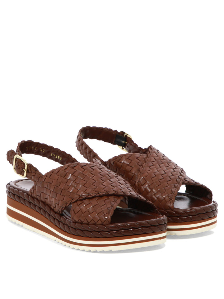 Milan Sandals Brown