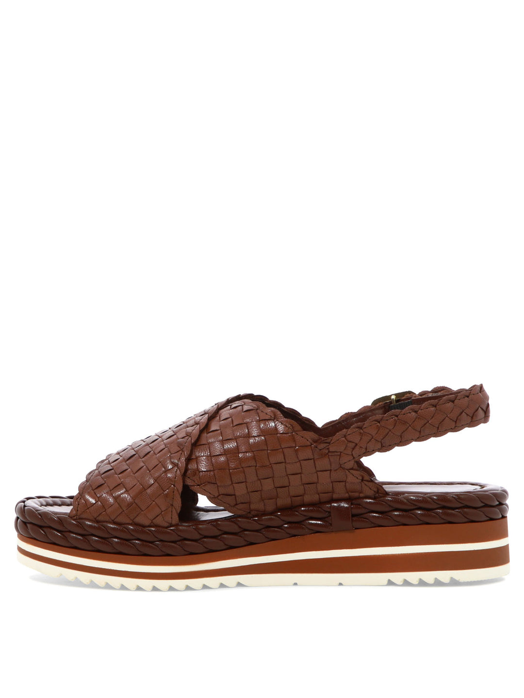 Milan Sandals Brown