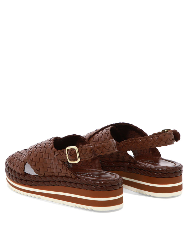 Milan Sandals Brown