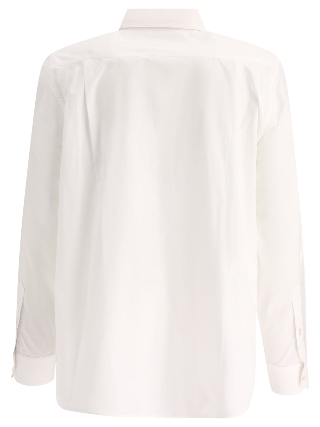 Monogrammed Poplin Shirt Shirts White