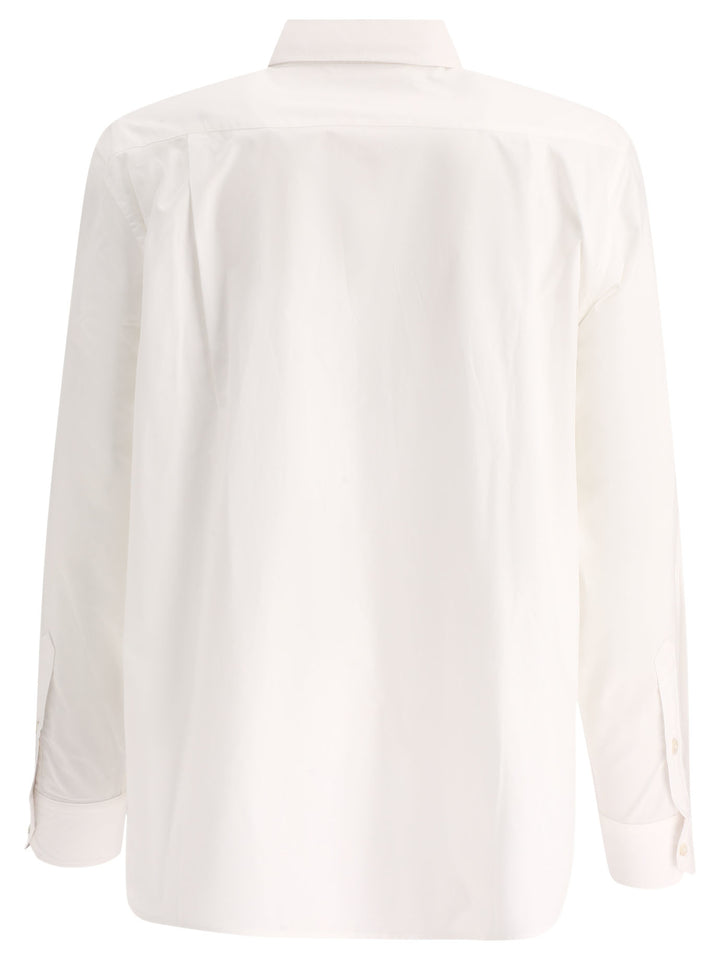 Monogrammed Poplin Shirt Shirts White