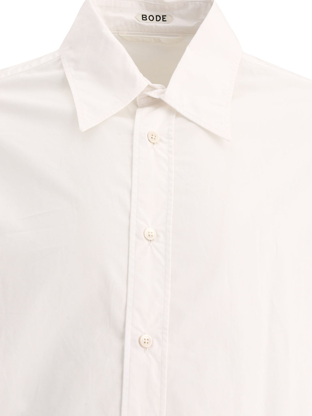 Monogrammed Poplin Shirt Shirts White