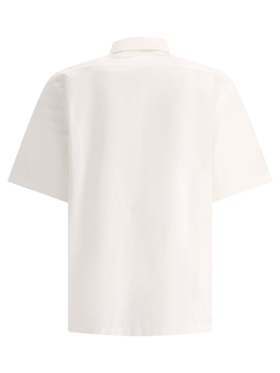 Shirt With Embroidered Logo Shirts White