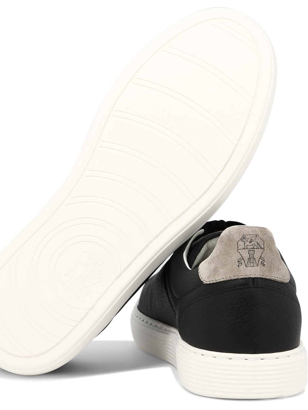 Grained Calfskin Sneakers Sneakers & Slip-On Black