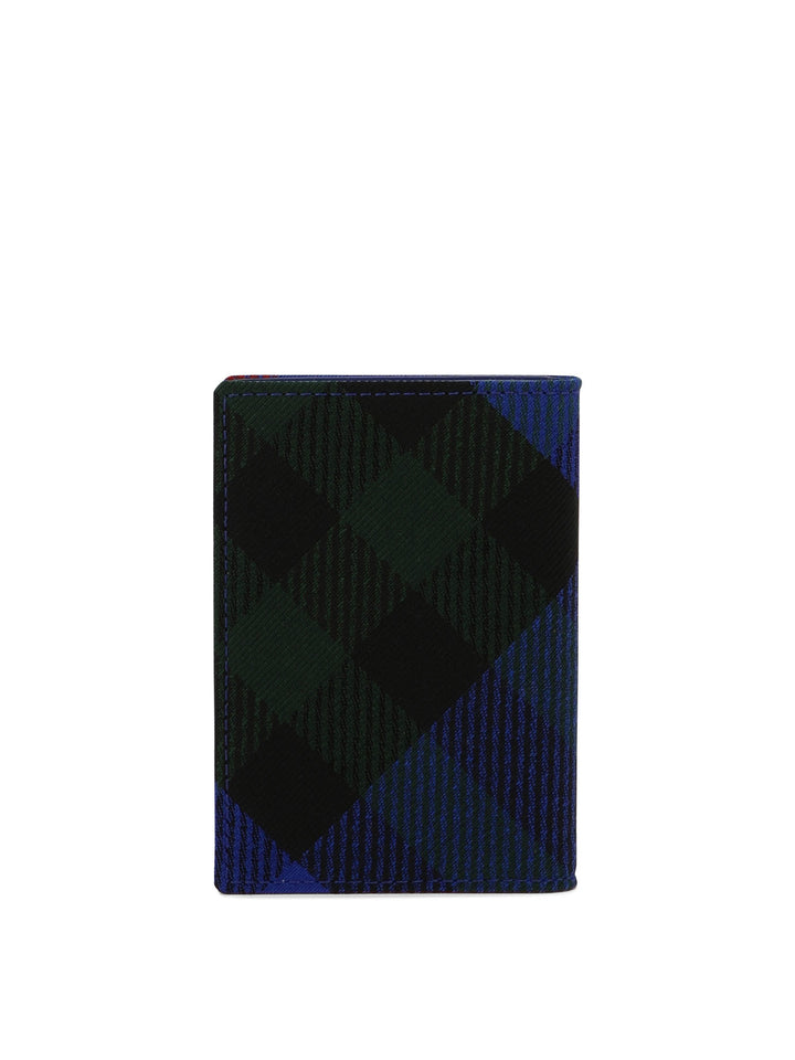 Check Card Holder Wallets & Card Holders Blue