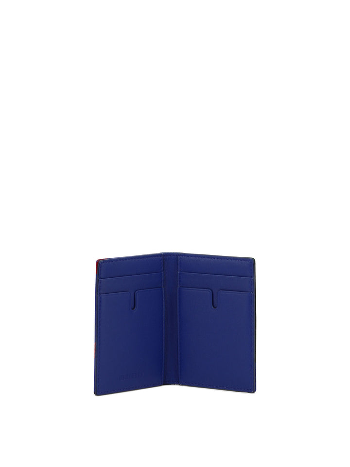 Check Card Holder Wallets & Card Holders Blue