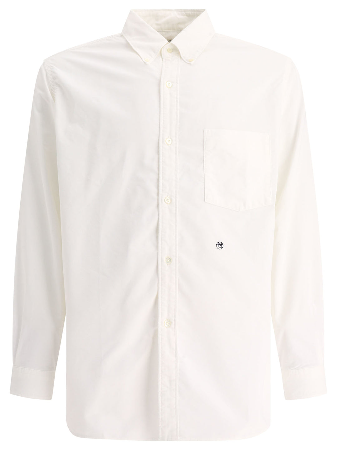 Button-Down Shirt Shirts White