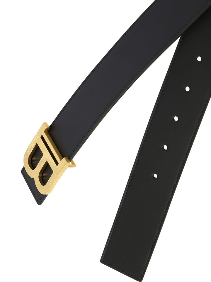 Leather Belt Belts Black