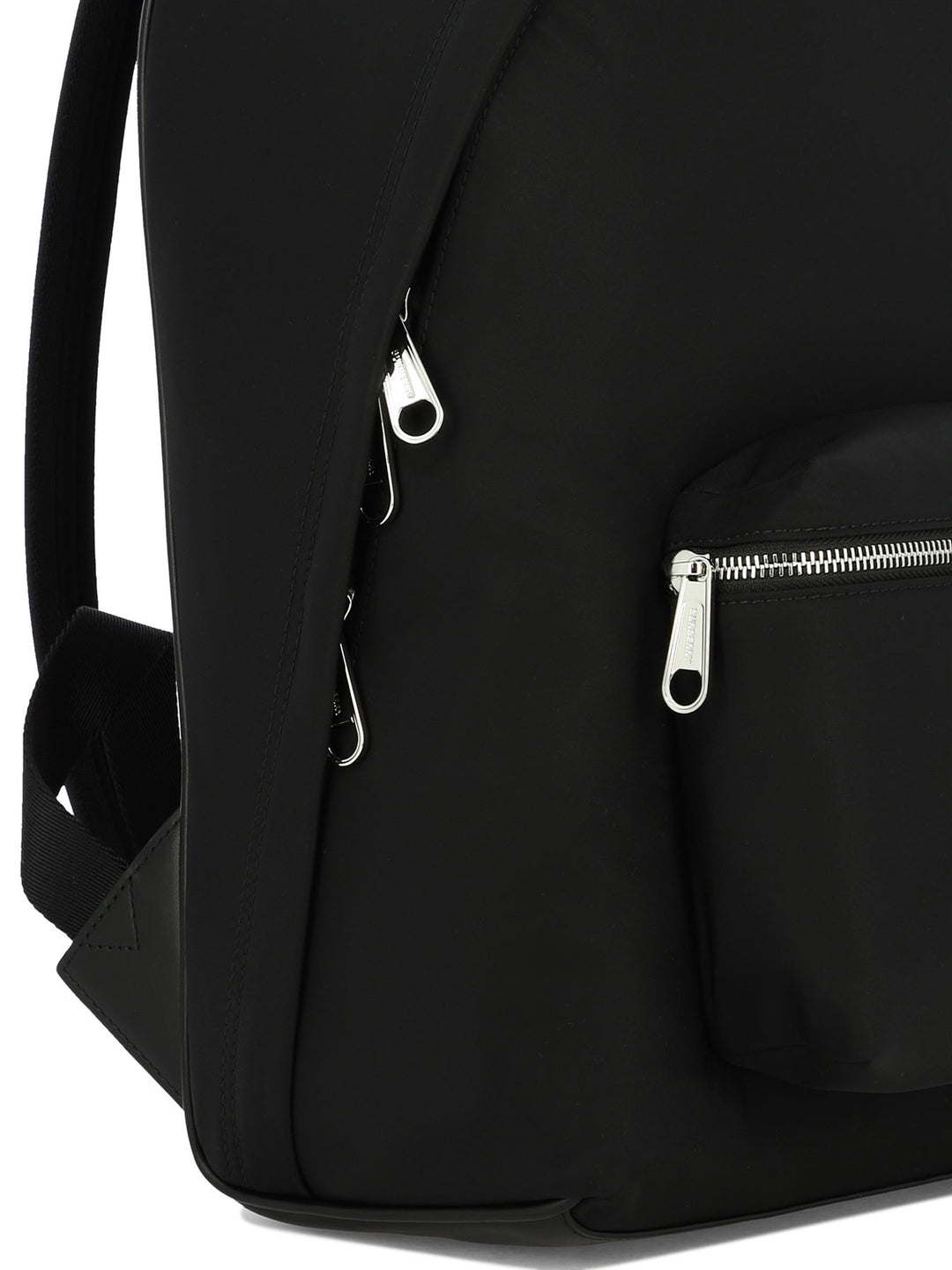 Nylon Backpack Backpacks Black