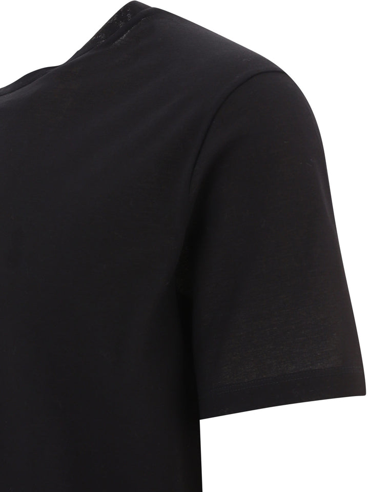 CrêPe Jersey T-Shirt T-Shirts Black