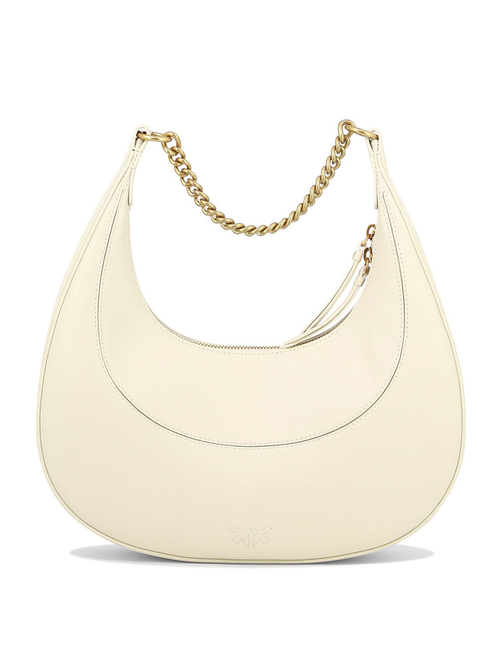 Brioche Hobo Shoulder Bags White