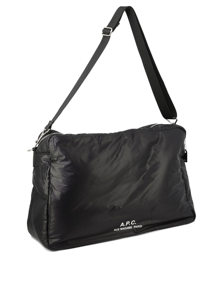 Bomber Shoulder Bags Black