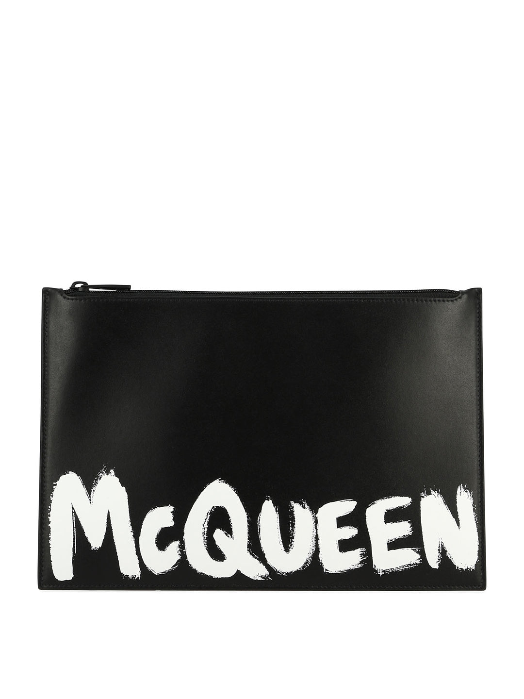 Mcqueen Graffiti Clutches Black