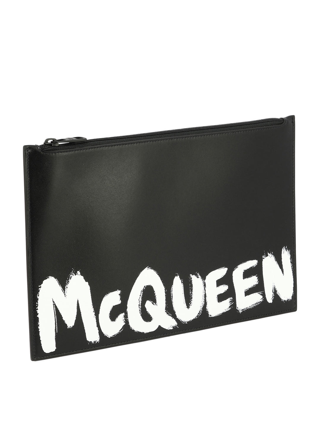 Mcqueen Graffiti Clutches Black