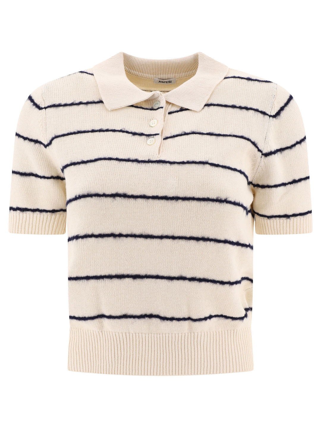 Striped Polo Shirt Polo Shirts White