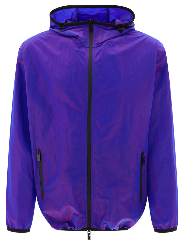 Iridescent Lightweight Jacket Jackets Purple