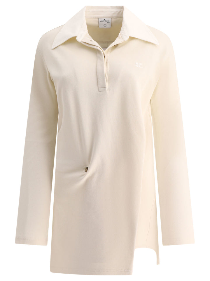 Twist Polo Dresses Beige