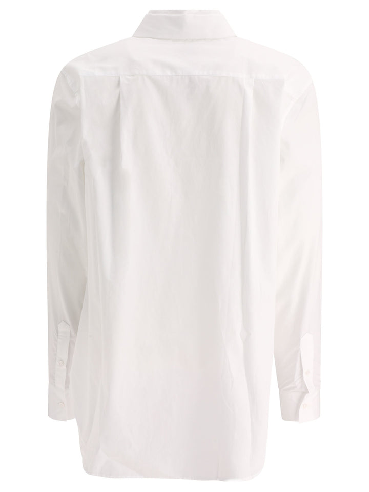 Triple Collar Shirts White