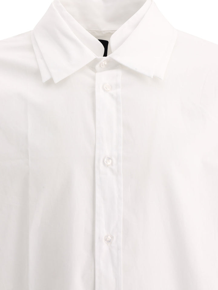 Triple Collar Shirts White