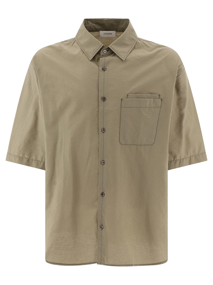 Double Pocket Shirts Green